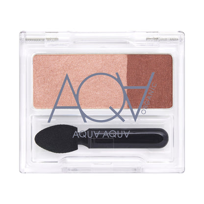 AQUA AQUA Organic Duo Shadow (09 Mille-feuille Cocoa), 2.4g