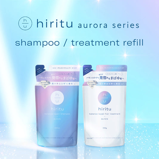 hiritu Balance Repair Shampoo Refill (Aurora), 350ml