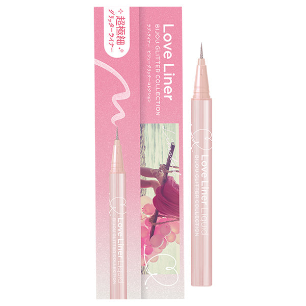 MSH Love Liner Liquid Eyeliner R4 S Bijou Glitter Collection (Champagne Pink)