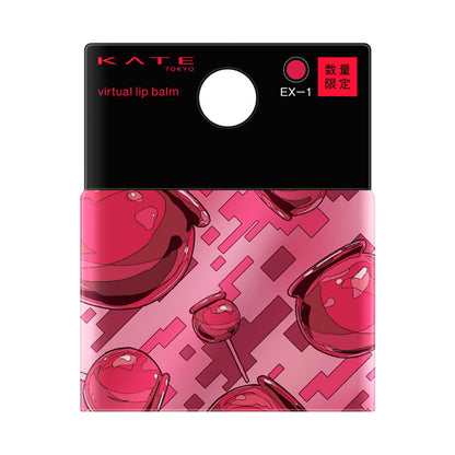 KATE Virtual lip balm, Virtual Night Market Apple Candy, 3.1g