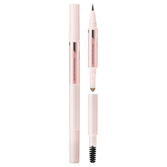 Sofina Primavista Style Lock Eyebrow Liquid & Powder (Natural Brown)