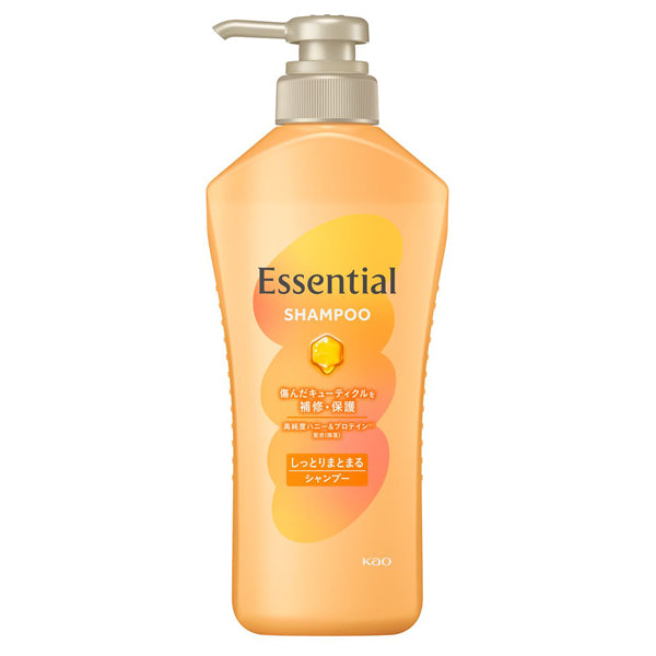 Essential Moisturizing shampoo, Pump, 450ml, Floral bouquet scent