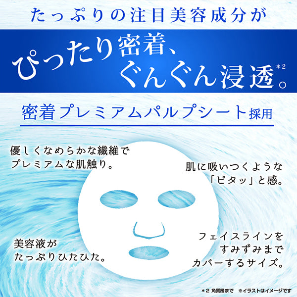 educe beaute NMN Premium Care Face Mask, 7 sheets (105ml)