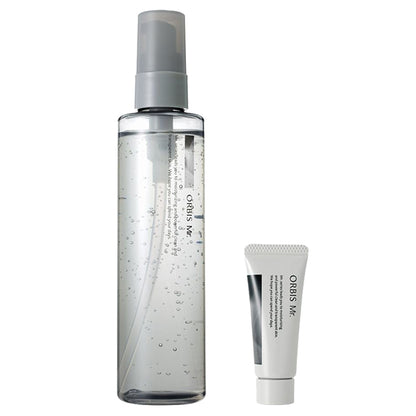 ORBIS ORBIS Mr. Essence Lotion+ORBIS Mr. Moisturizing Cream Mini Size Set, 180ml+9g, Fragrance-free