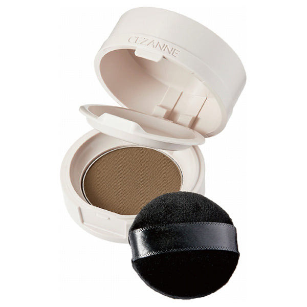 CEZANNE Hair Makeup Powder, 02 Light Brown, 4g