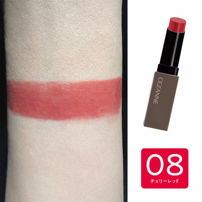CEZANNE Lip Color Shield (08 Cherry Red)