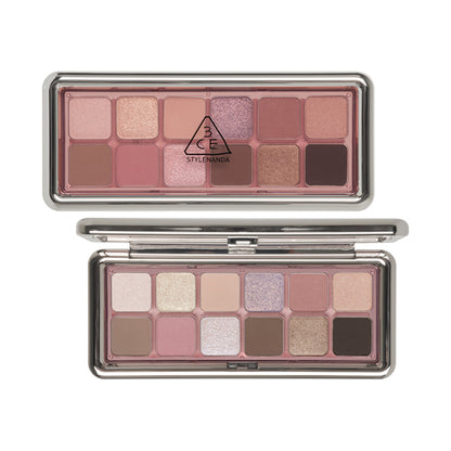 3CE 3CE New Take Eyeshadow Palette, F Pink Journey, 9.5g