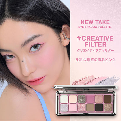 3CE 3CE New Take Eyeshadow Palette, A Creative Filter, 9.5g
