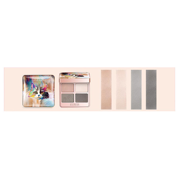 ZEESEA Animal Eyeshadow Cat, C01, 3.5g