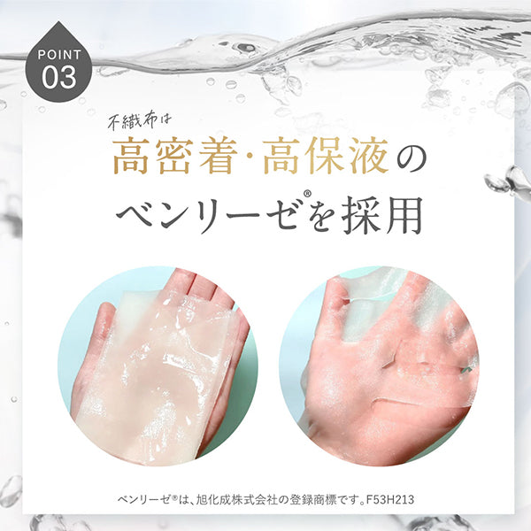 SHIRORU Pururun Face Mask Premium, 5 Sheets