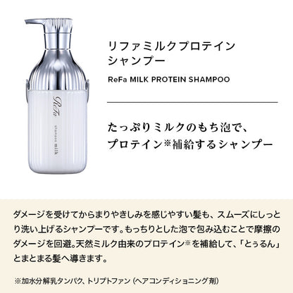 ReFa Milk Protein Shampoo, 500ml (White Floral Musk)