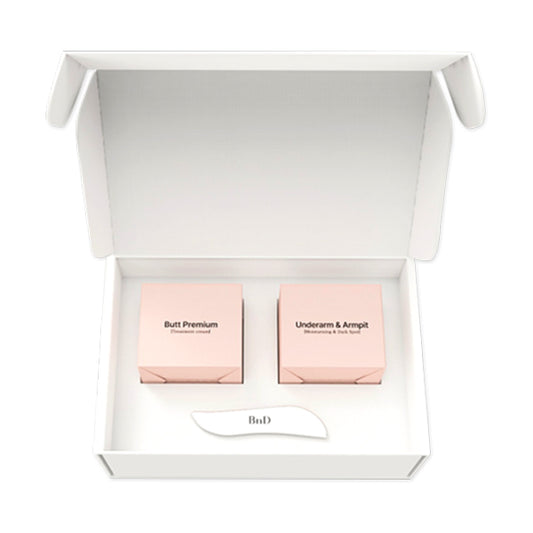 BnD Gift Set (Underarm Cream + Hip Cream + Spatula Gua Sha)