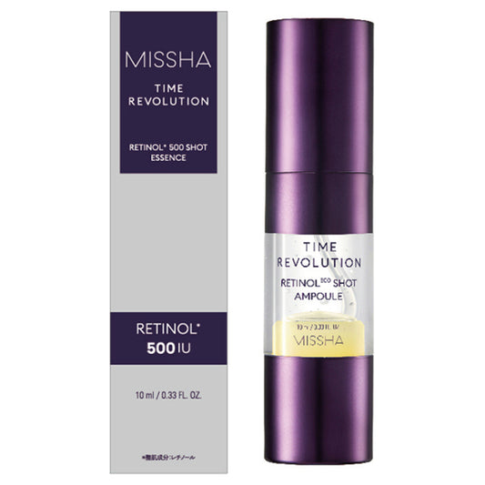 MISSHA Time Revolution Retinol 500 Shot Serum, 10ml