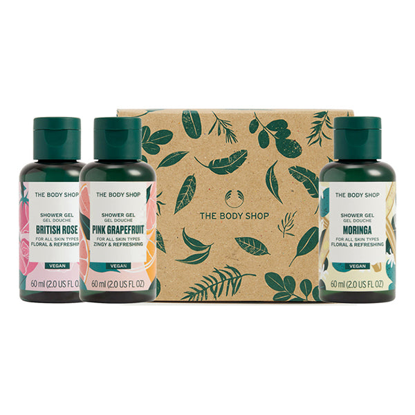 THE BODY SHOP Shower Gel Trio (Online Exclusive), 60ml x 3