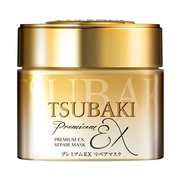 TSUBAKI Premium EX Repair Mask <Hair Pack>, 180g, Smooth, Uplifting camellia nectar scent