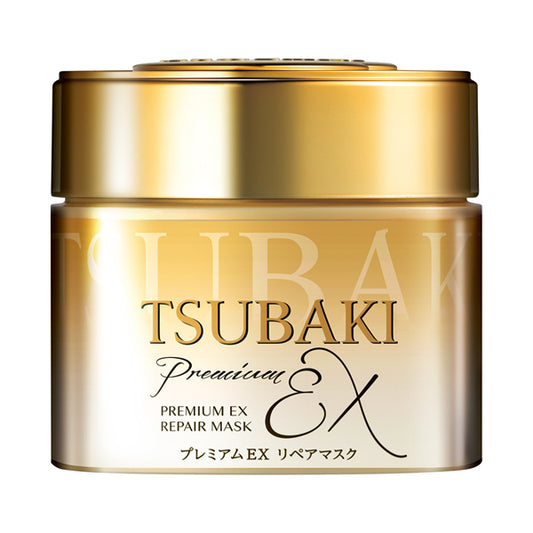 TSUBAKI Premium EX Repair Mask <Hair Pack>, 180g, Smooth, Uplifting camellia nectar scent