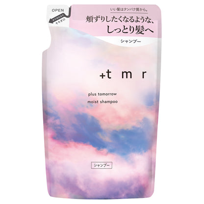 tmr (+tmr) Moist Shampoo Refill, 400ml (Sweet Floral)
