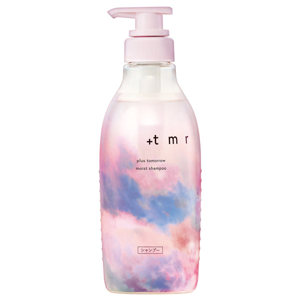 +tmr Moist Shampoo, 470ml, Moisturizing, Sweet floral scent