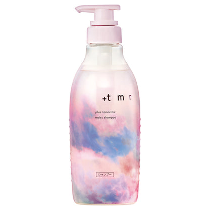 +tmr Moist Shampoo, 470ml, Moisturizing, Sweet floral scent