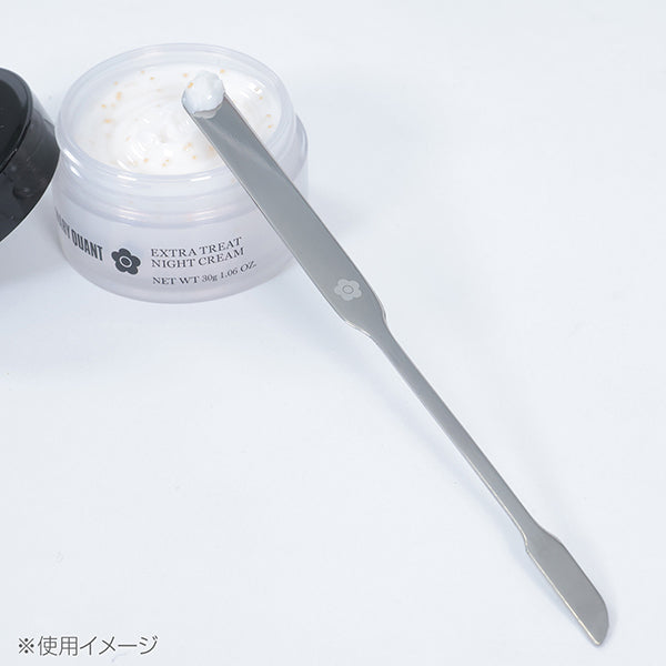 Mary Quant Double End Spatula, Total Length: Approx. 16.2cm