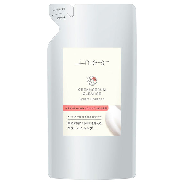 ines Cream Serum Cleanse Refill (White Jasmine & Geranium), 380ml