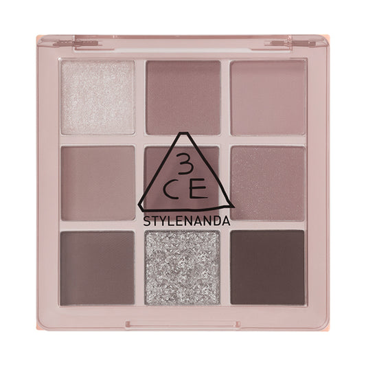 3CE 3CE Multi Eye Color Palette, L Shiny Ash, 8.5g