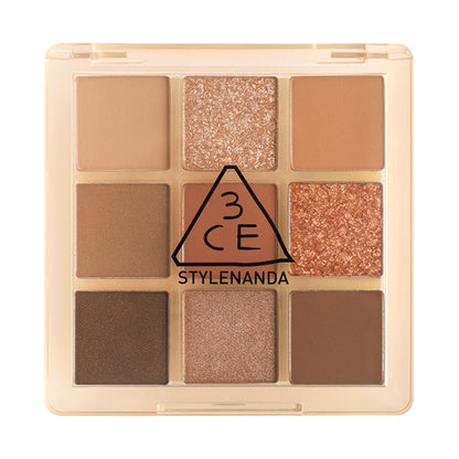 3CE 3CE Multi Eye Color Palette, H Butter Beige, 8.5g