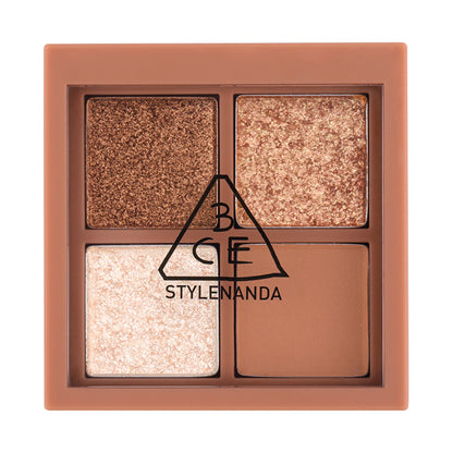 3CE 3CE Mini Multi Eye Color Palette, F Casual Talk, 3.5g