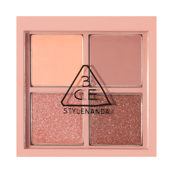 3CE 3CE Mini Multi Eye Color Palette, D Side by Side, 3.2g