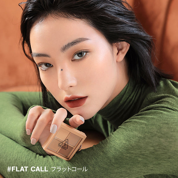 3CE 3CE Mini Multi Eye Color Palette, C Flat Call, 3.5g