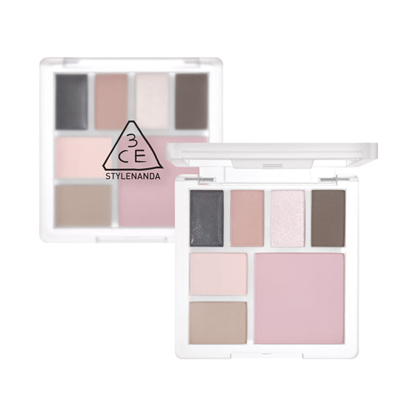 3CE 3CE All-Rounder Face Palette, A Minimal Scene, 9.6g