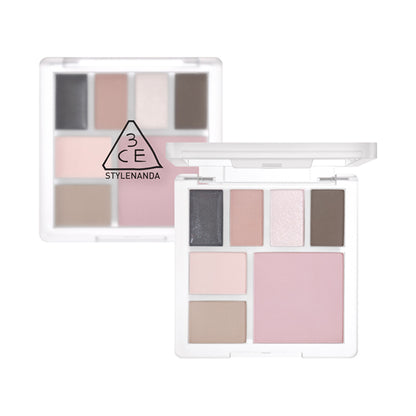 3CE 3CE All-Rounder Face Palette, A Minimal Scene, 9.6g