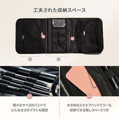 3CE 3CE Wash Bag Small, Pink Beige, 1pc