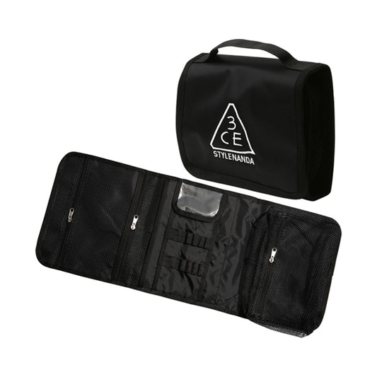 3CE 3CE Wash Bag, Black, 1pc