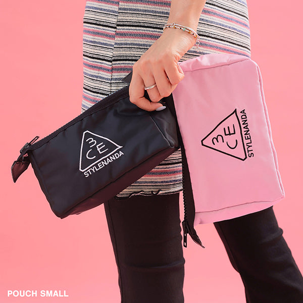 3CE 3CE Pouch Small, Black, 180mm x 115mm x 90mm