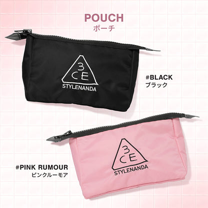 3CE 3CE Pouch, Pink Rumour, 200mm x 140mm x 110mm