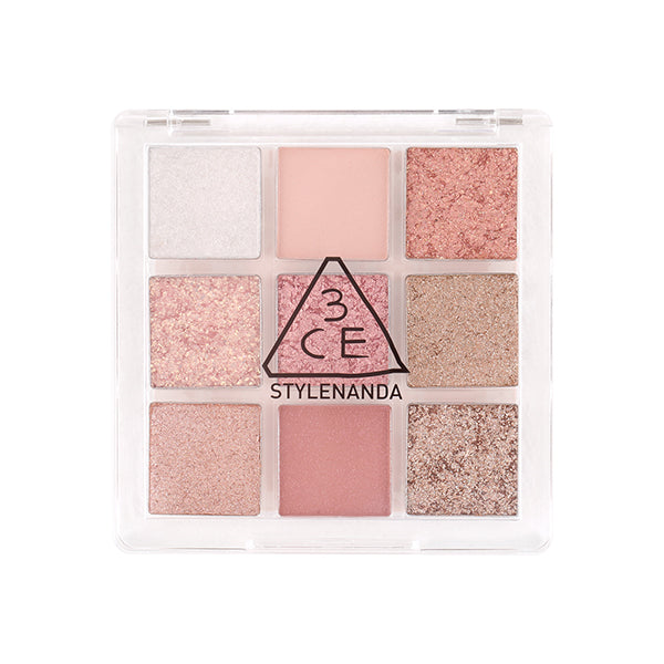 3CE Multi Eye Color Palette, J Delightful Glitter, 7g