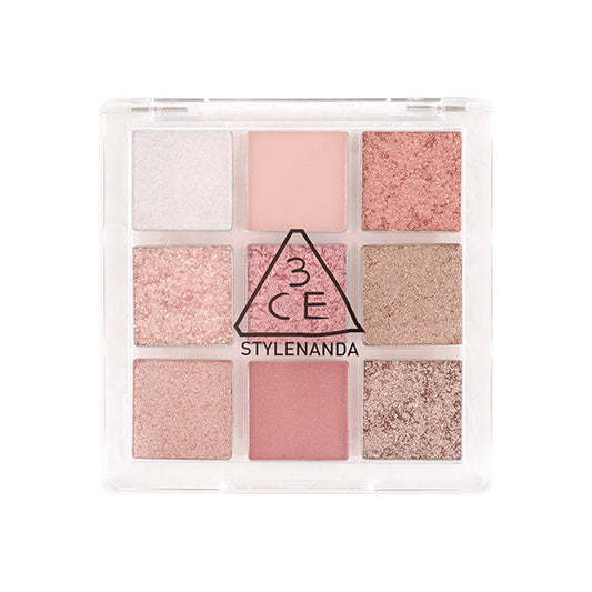 3CE Multi Eye Color Palette, J Delightful Glitter, 7g