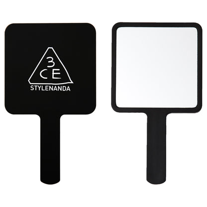 3CE 3CE Square Hand Mirror, Black, 120mm x 217mm