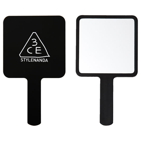 3CE 3CE Square Hand Mirror, Black, 120mm x 217mm