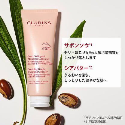 CLARINS Gentle Foaming Cleanser, 125ml (Extra Comfort)