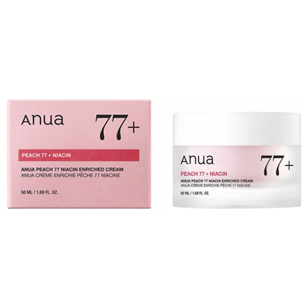 Anua Peach 77 Niacin Rich Moisture Cream, 50ml (Light)