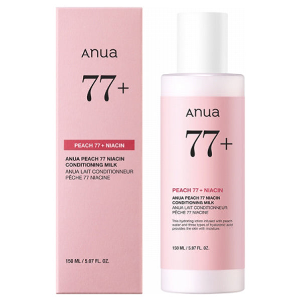 Anua Peach 77 Niacin Conditioning Milk, 150ml (Moist)
