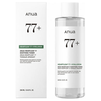Anua Houttuynia cordata 77 Soothing Toner, 250ml, Refreshing