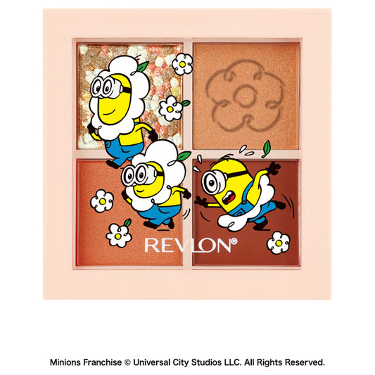 Revlon Dazzle Eyeshadow Quad Minions Edition (102 Sunset Brick)