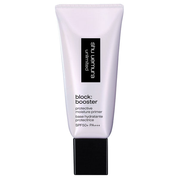 shu uemura Unlimited Block: Booster, SPF50+ PA+++, Violet Mauve, 30ml