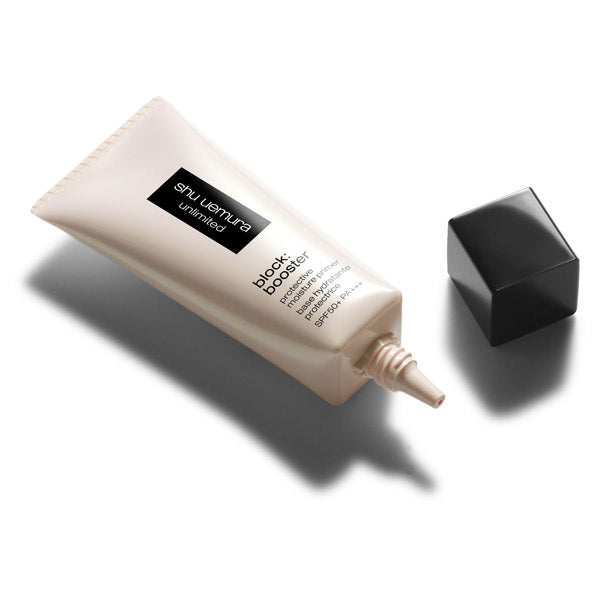 shu uemura Unlimited Block: Booster, SPF50+ PA+++, Apricot Beige, 30ml