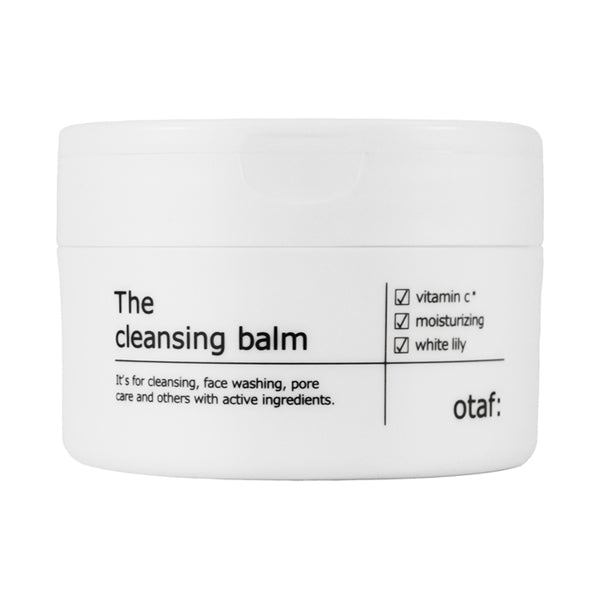 Cleansing Balm, 80g, Melts at body temperature,  absorbs easily,  and is frictionless, White Lily scent