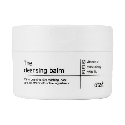 Cleansing Balm, 80g, Melts at body temperature,  absorbs easily,  and is frictionless, White Lily scent