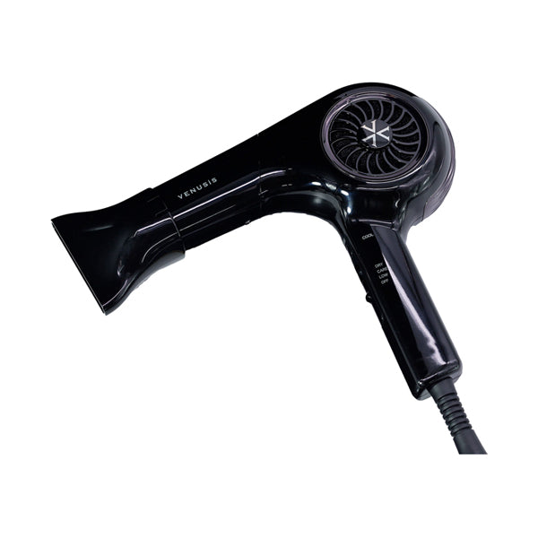 VENUSiS PRO HAIR DRAYER Far Infrared Ion Dryer VDC-1000P (Black)